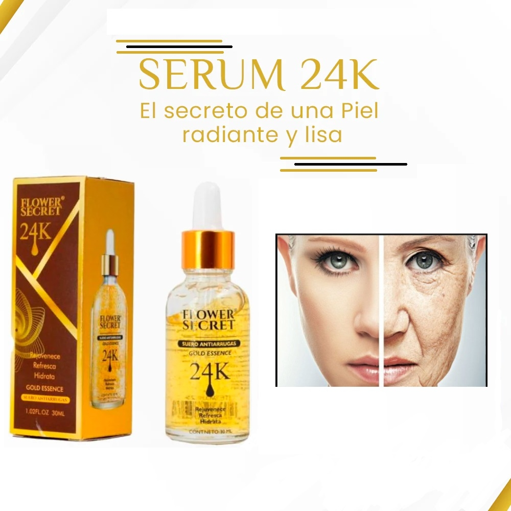 2 X 1 Serum Facial 24K Gold