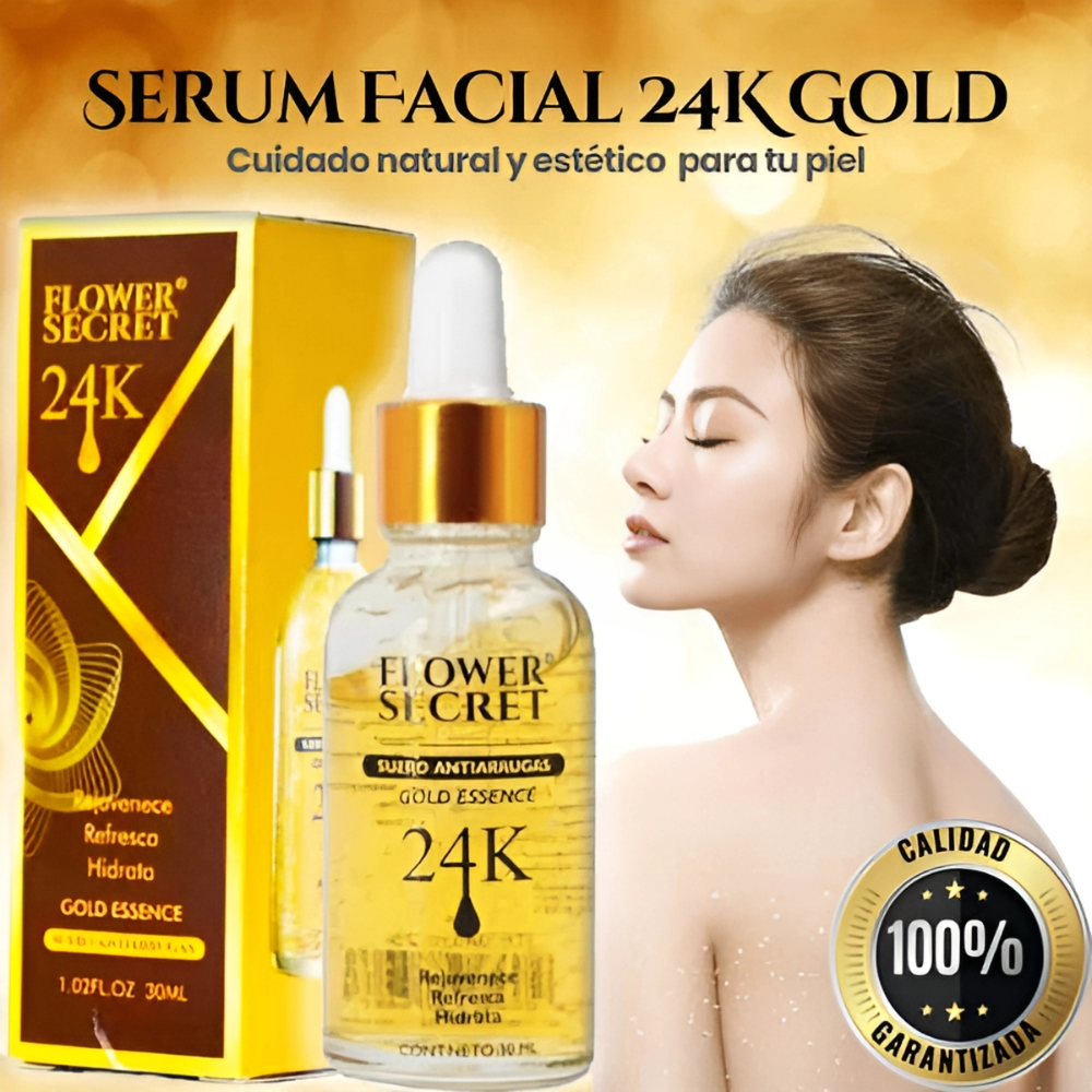 2 X 1 Serum Facial 24K Gold