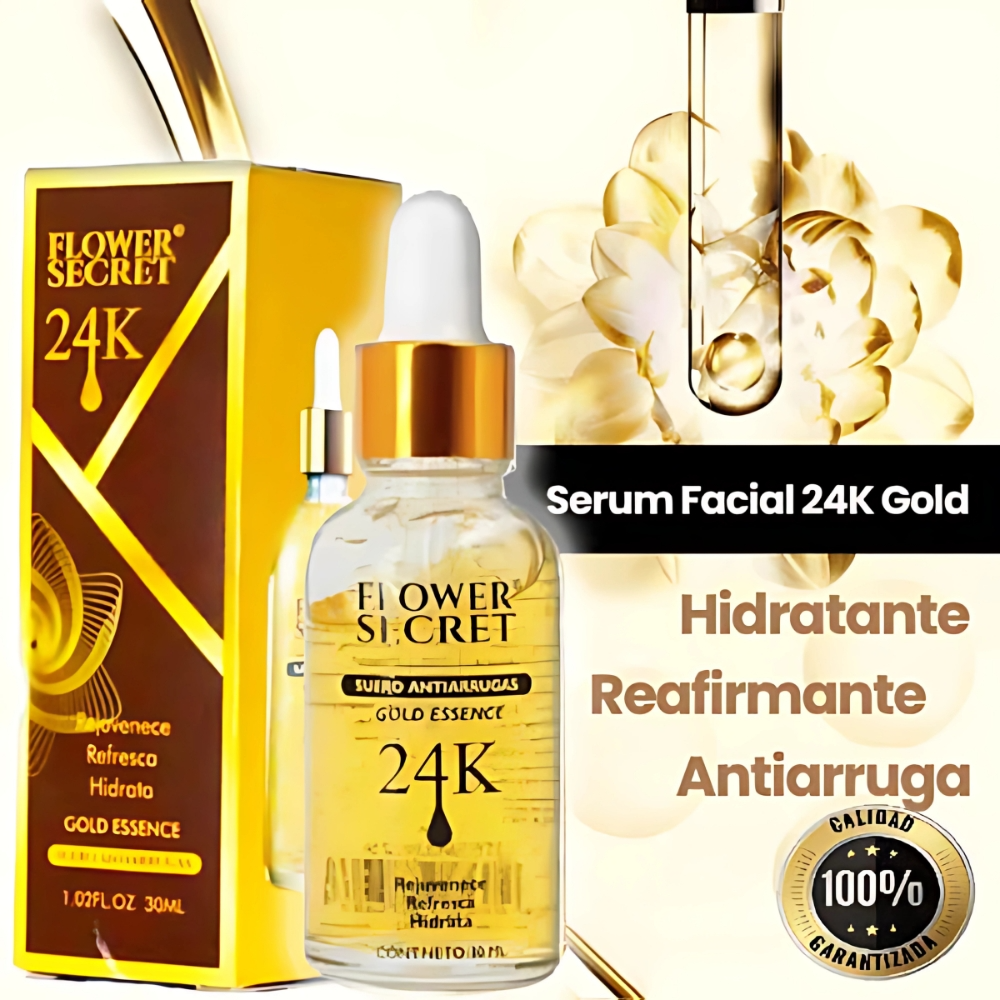 2 X 1 Serum Facial 24K Gold