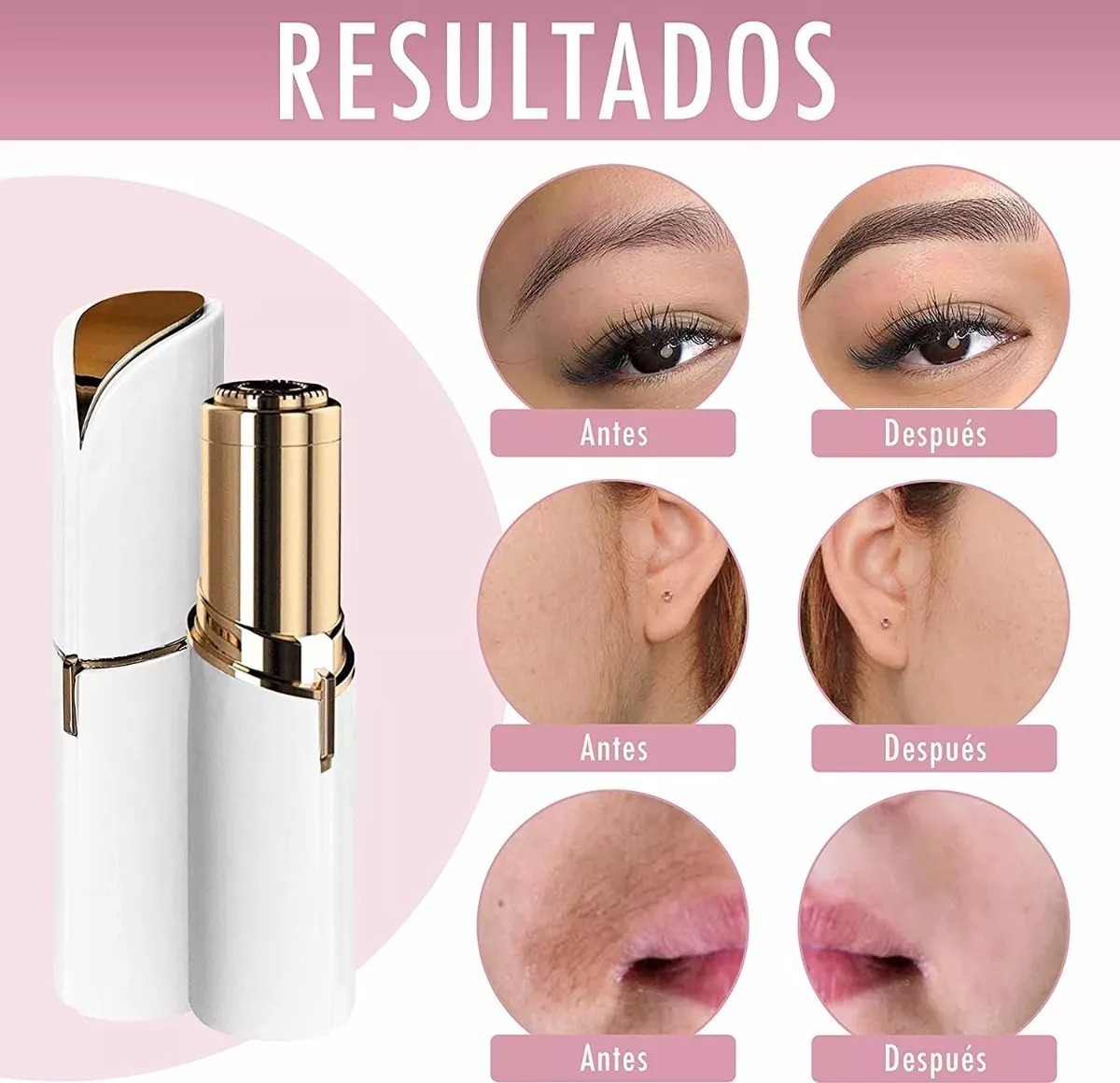 Depilador Facial Portátil