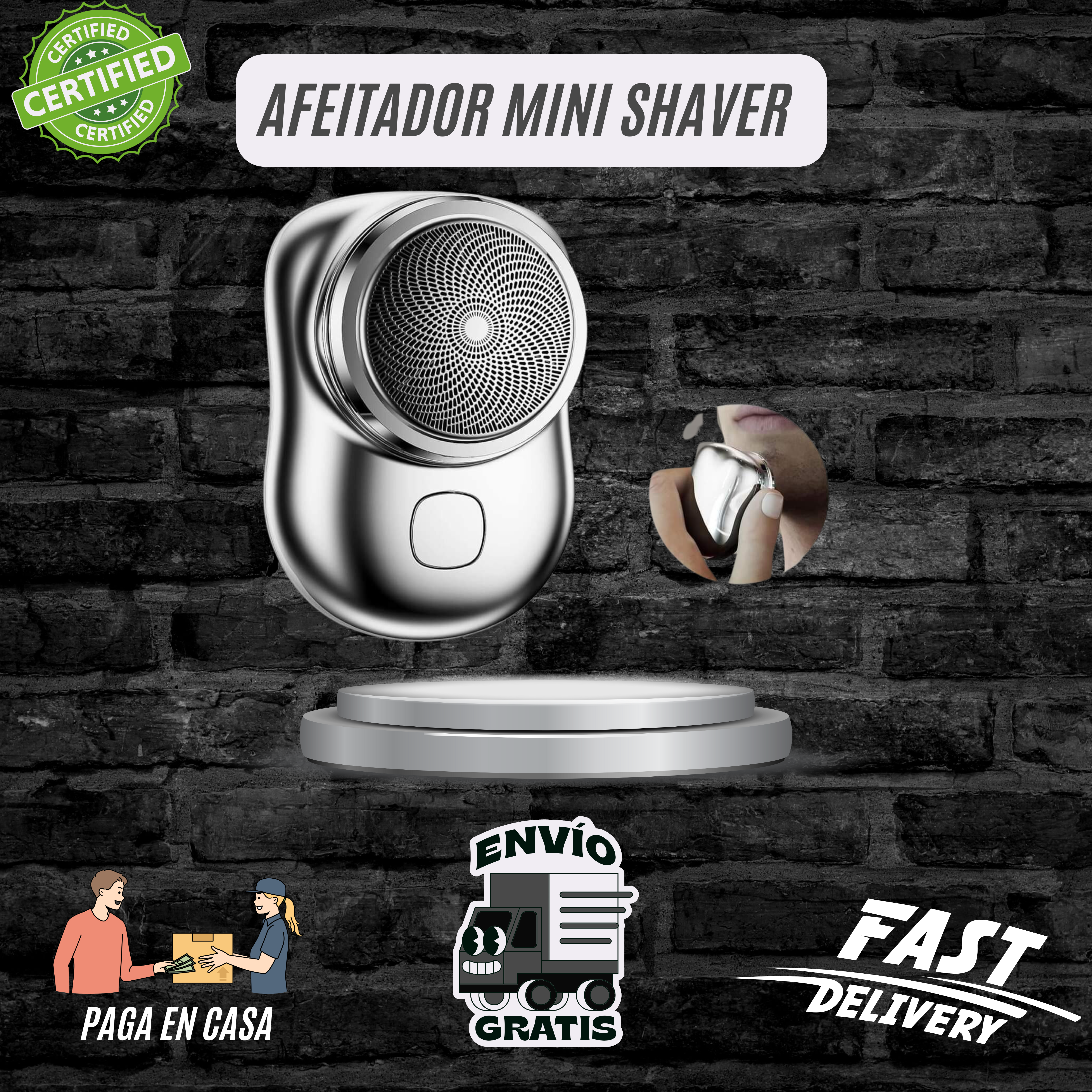 Mini Afeitador Portátil - MiniShaver