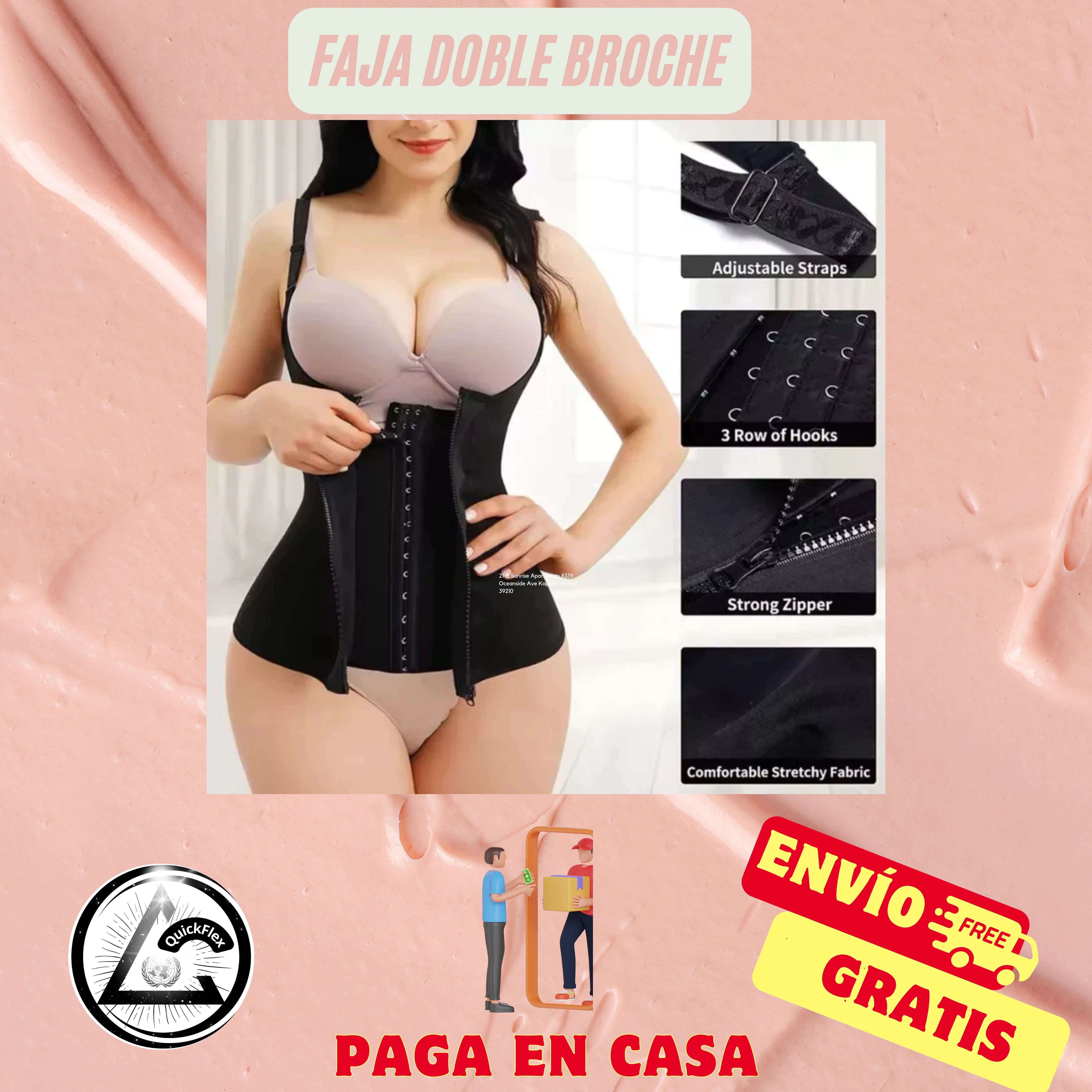 Faja Doble Broche