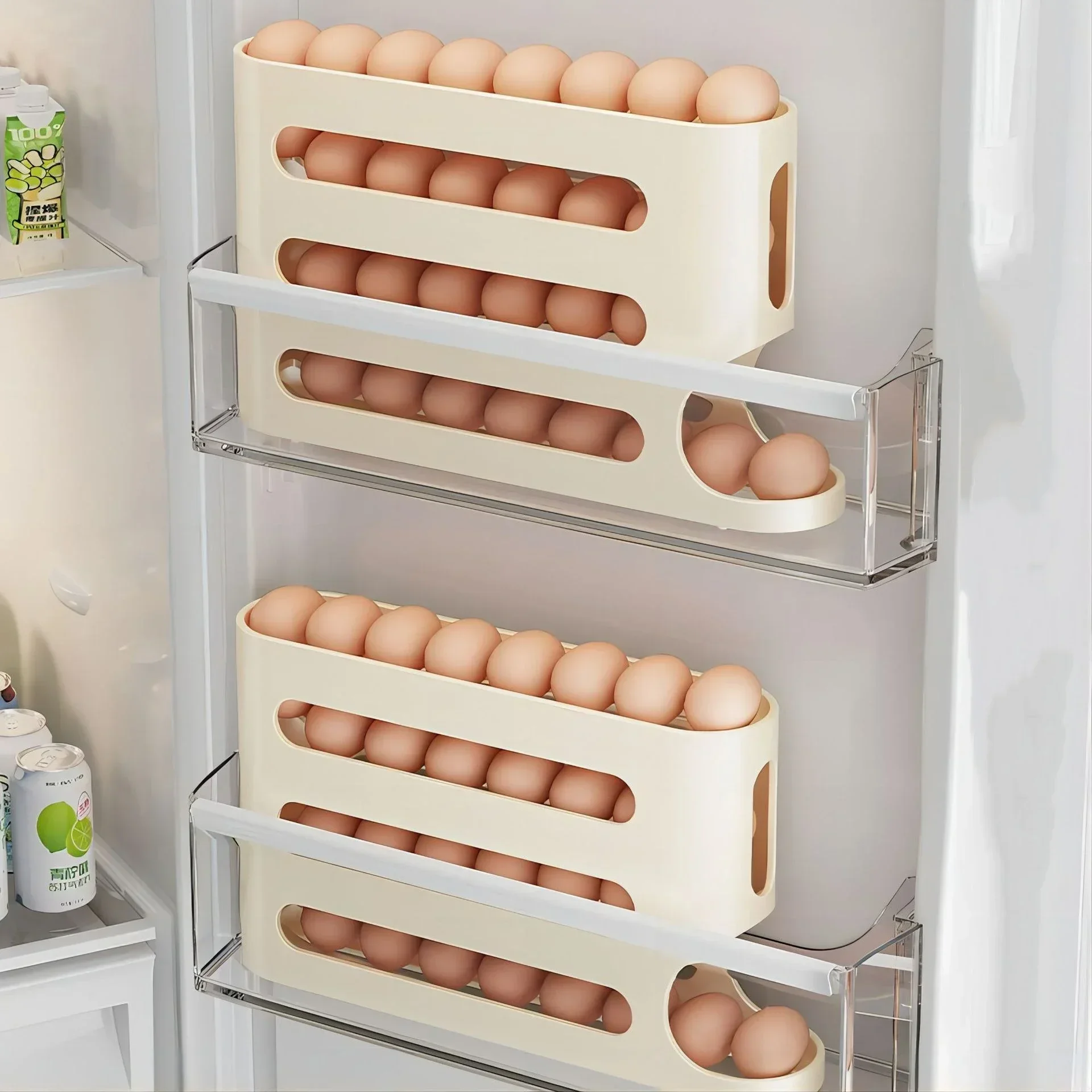 🥚 Dispensador Automático de Huevos – Práctico, Seguro y Compacto 🏠